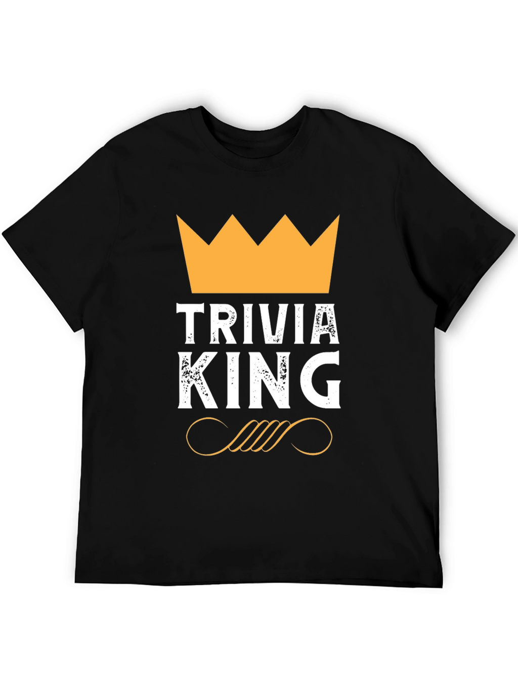 Trivia King Graphic Tee - Fun Quiz Master Shirt