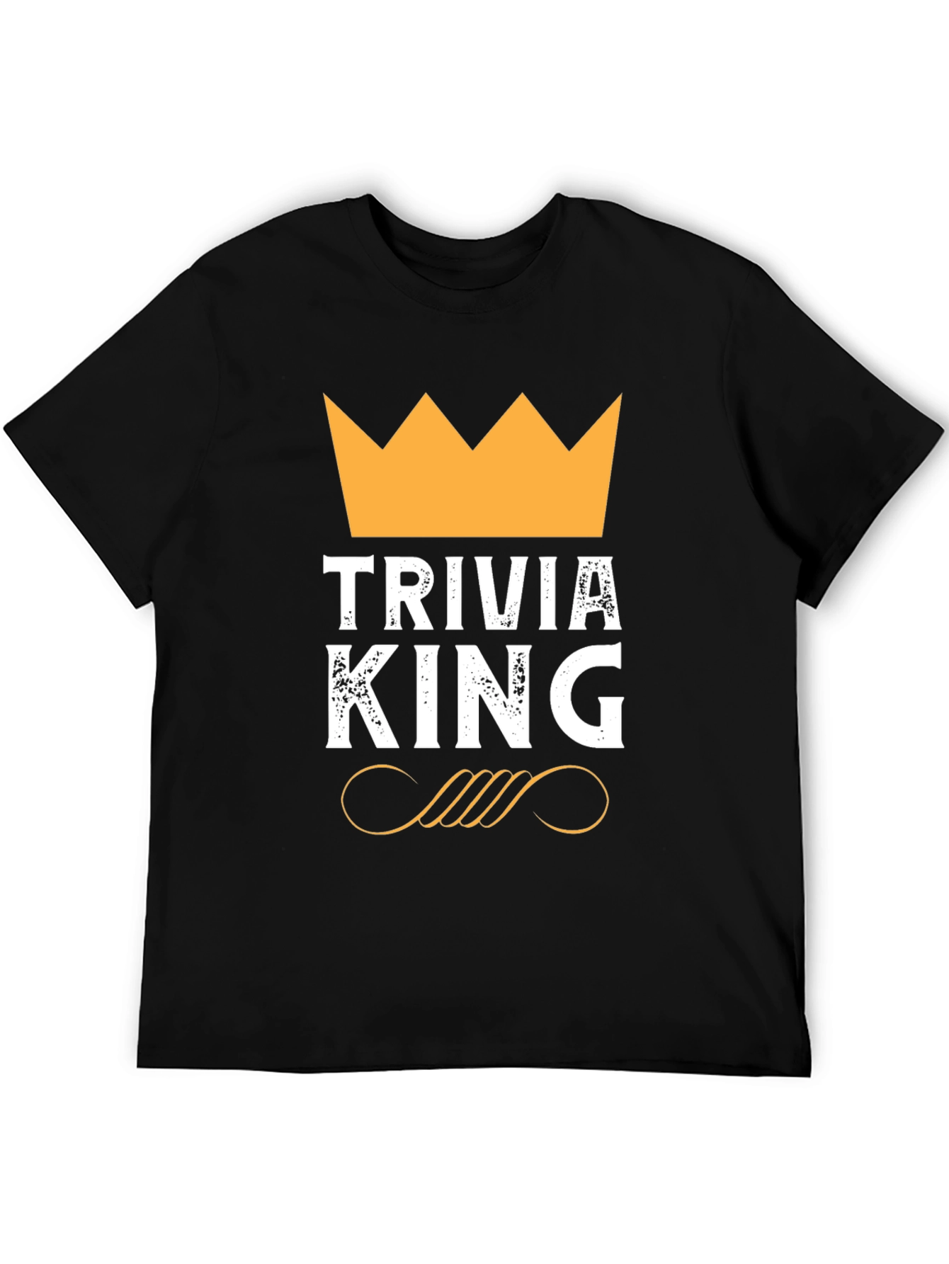 Trivia King Graphic Tee - Fun Quiz Master Shirt