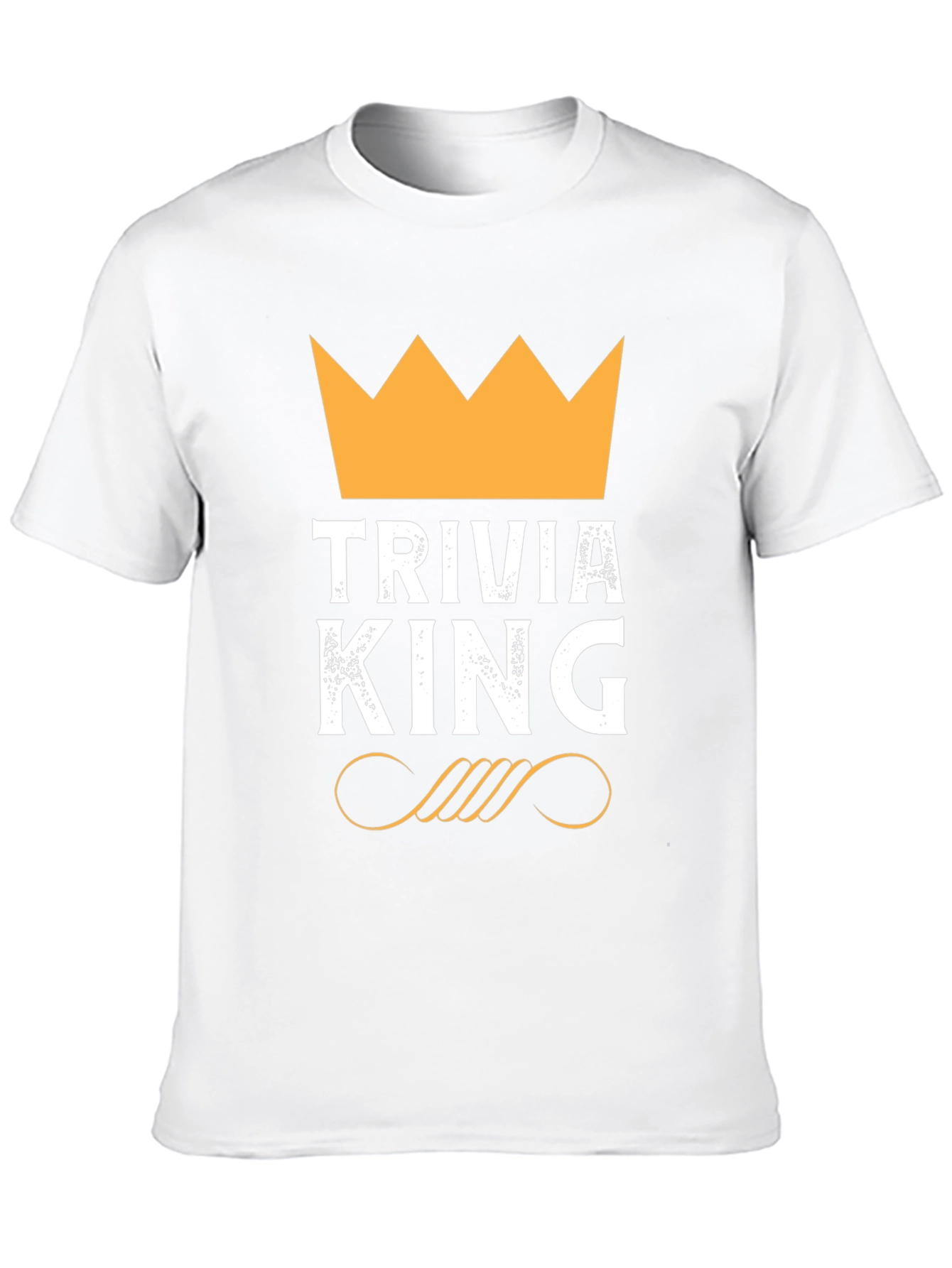 Trivia King Graphic Tee - Fun Quiz Master Shirt