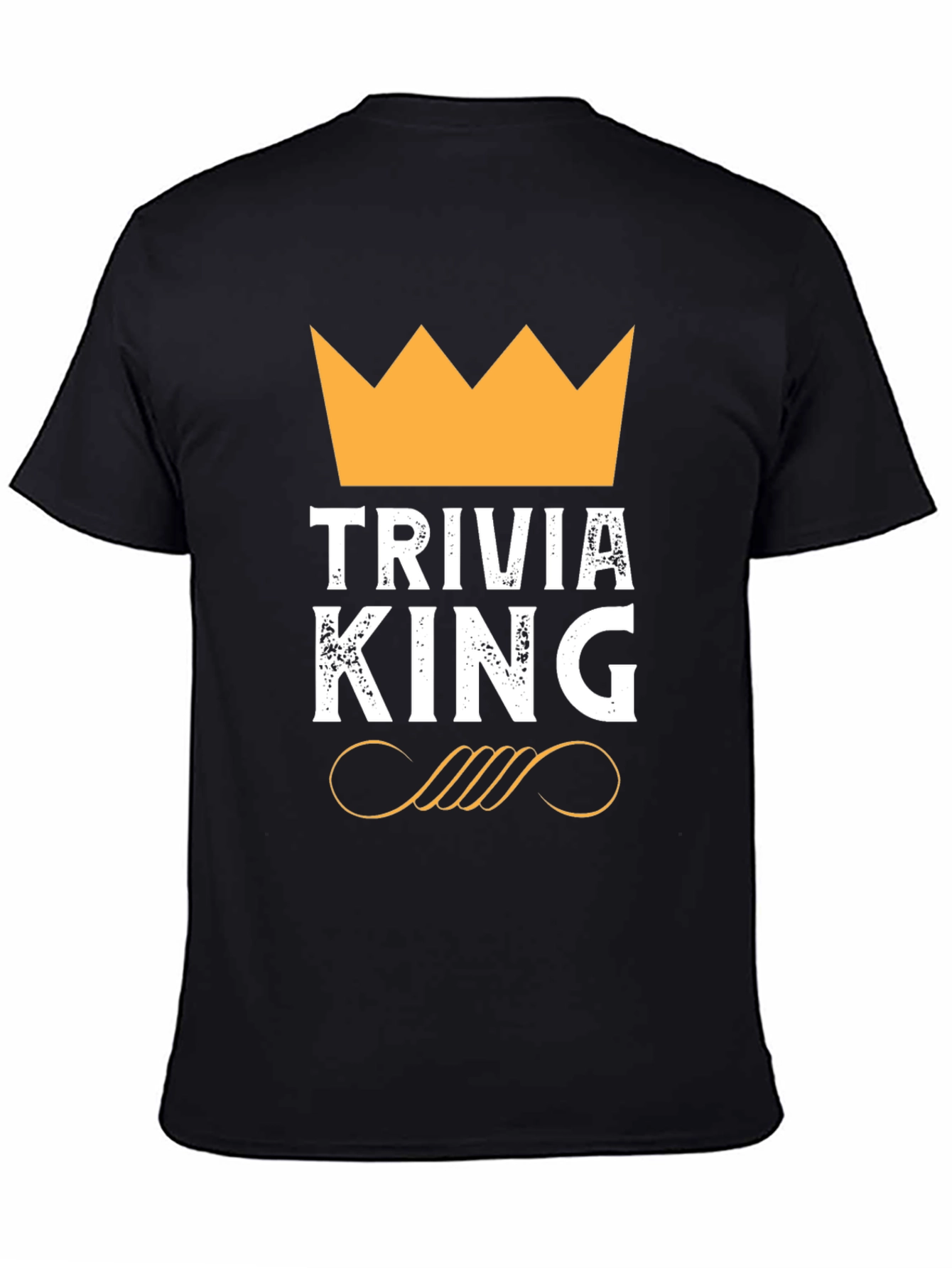 Trivia King Graphic Tee - Fun Quiz Master Shirt