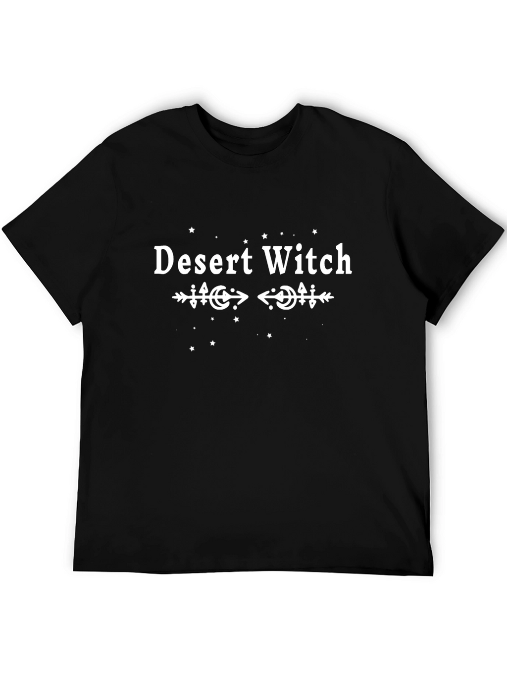 Desert Witch Graphic Tee - Unisex Black T-Shirt