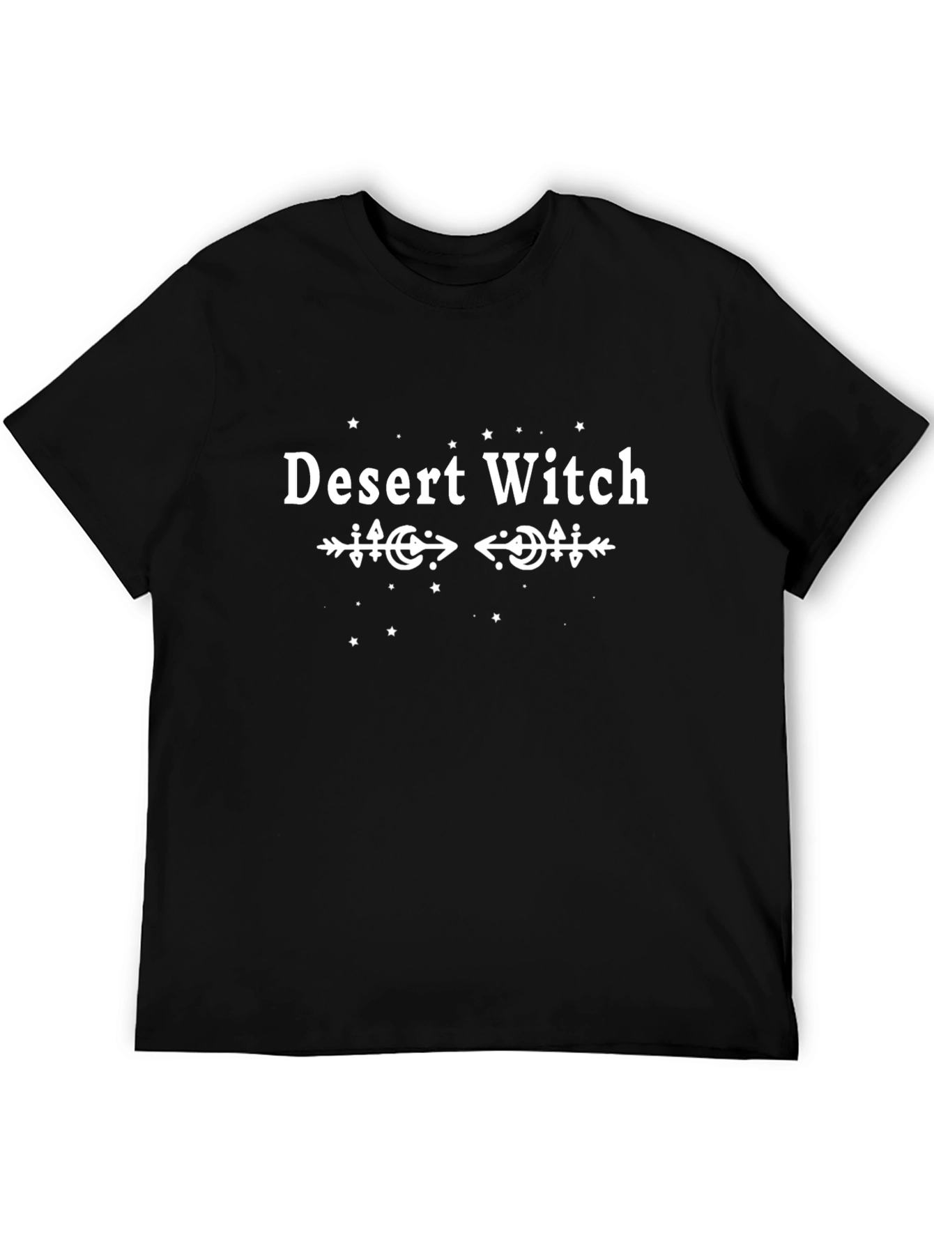 Desert Witch Graphic Tee - Unisex Black T-Shirt