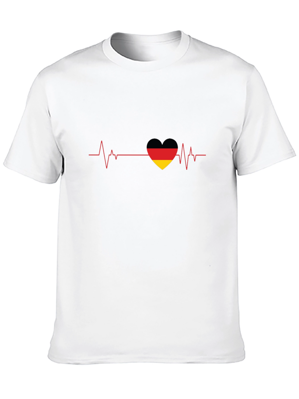 German Pride Heartbeat T-Shirt