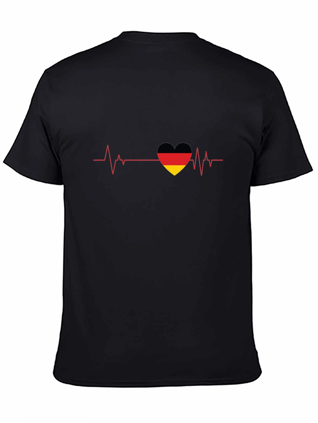 German Pride Heartbeat T-Shirt