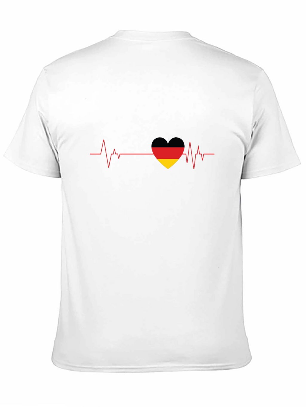 German Pride Heartbeat T-Shirt