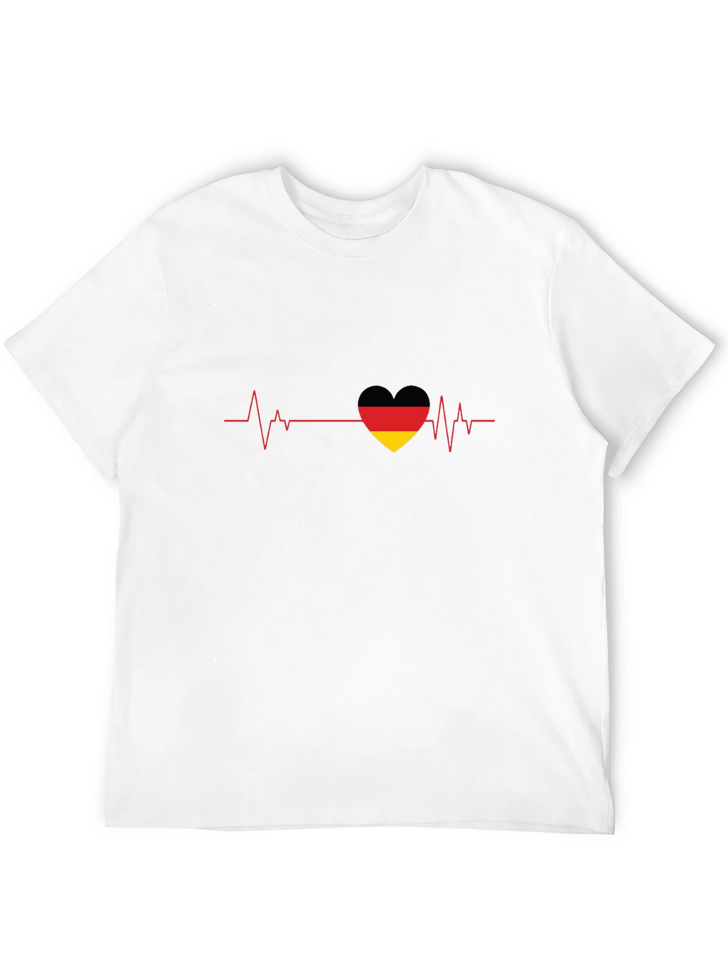 German Pride Heartbeat T-Shirt