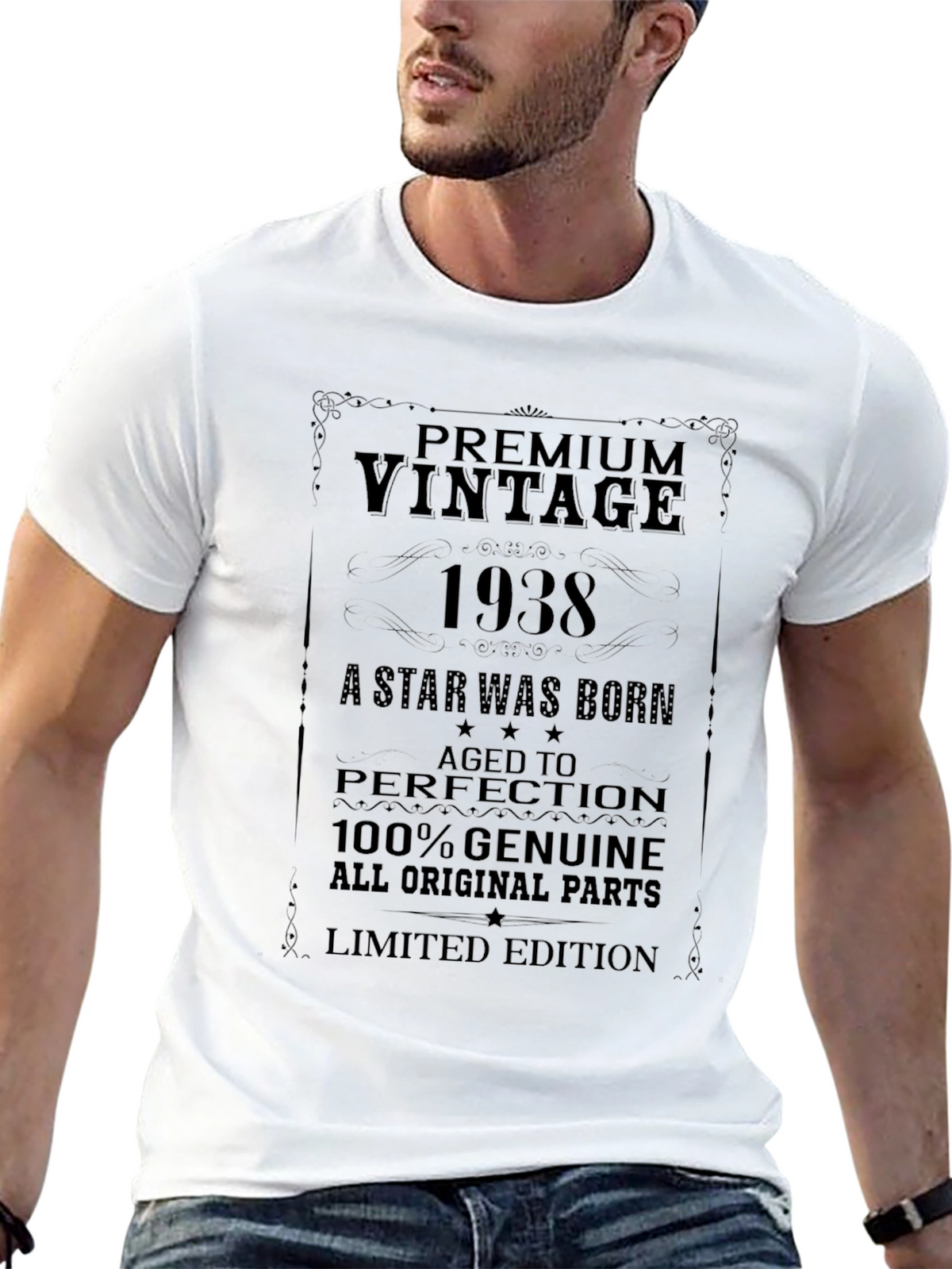 Premium Vintage 1938 Graphic T-Shirt