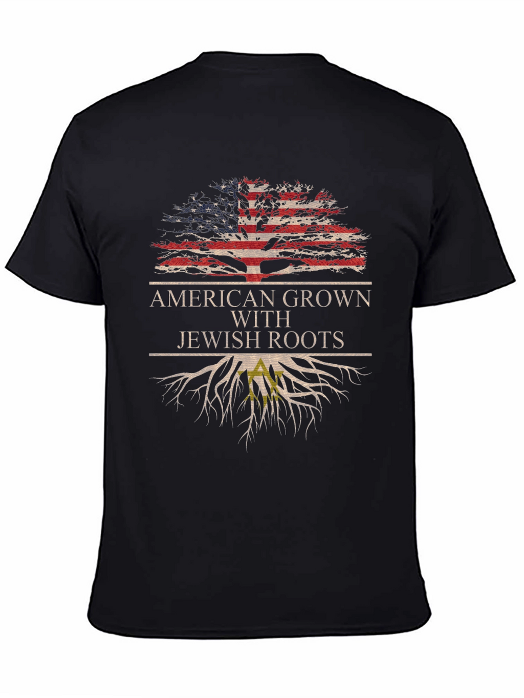 American Grown With Jewish Roots T-Shirt