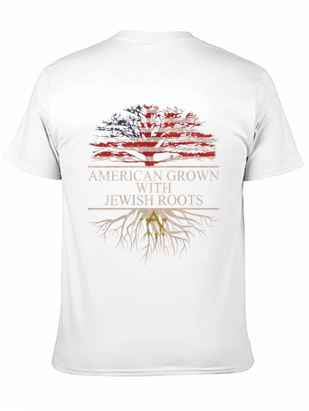 American Grown With Jewish Roots T-Shirt