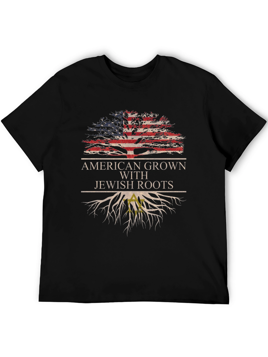 American Grown With Jewish Roots T-Shirt