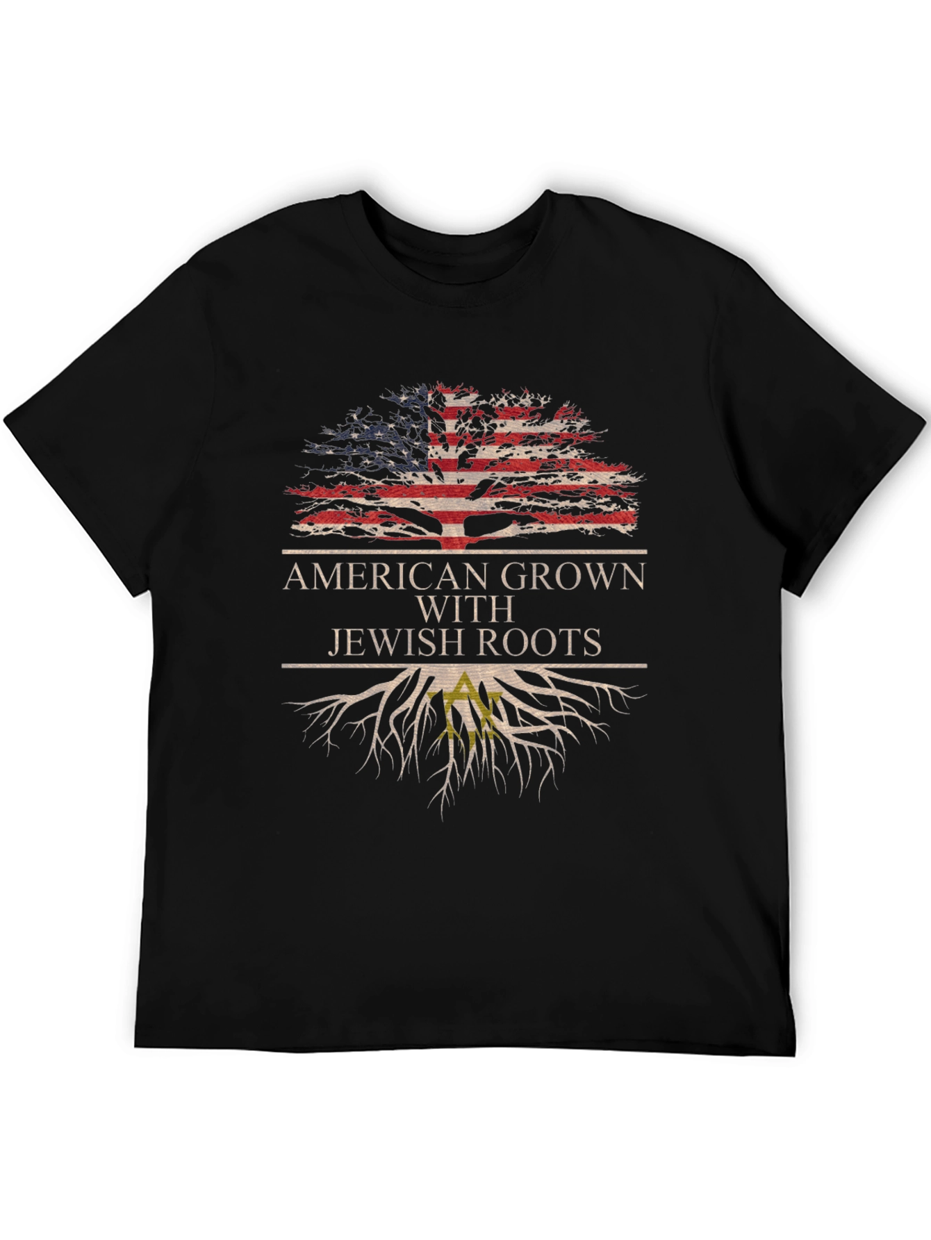 American Grown With Jewish Roots T-Shirt