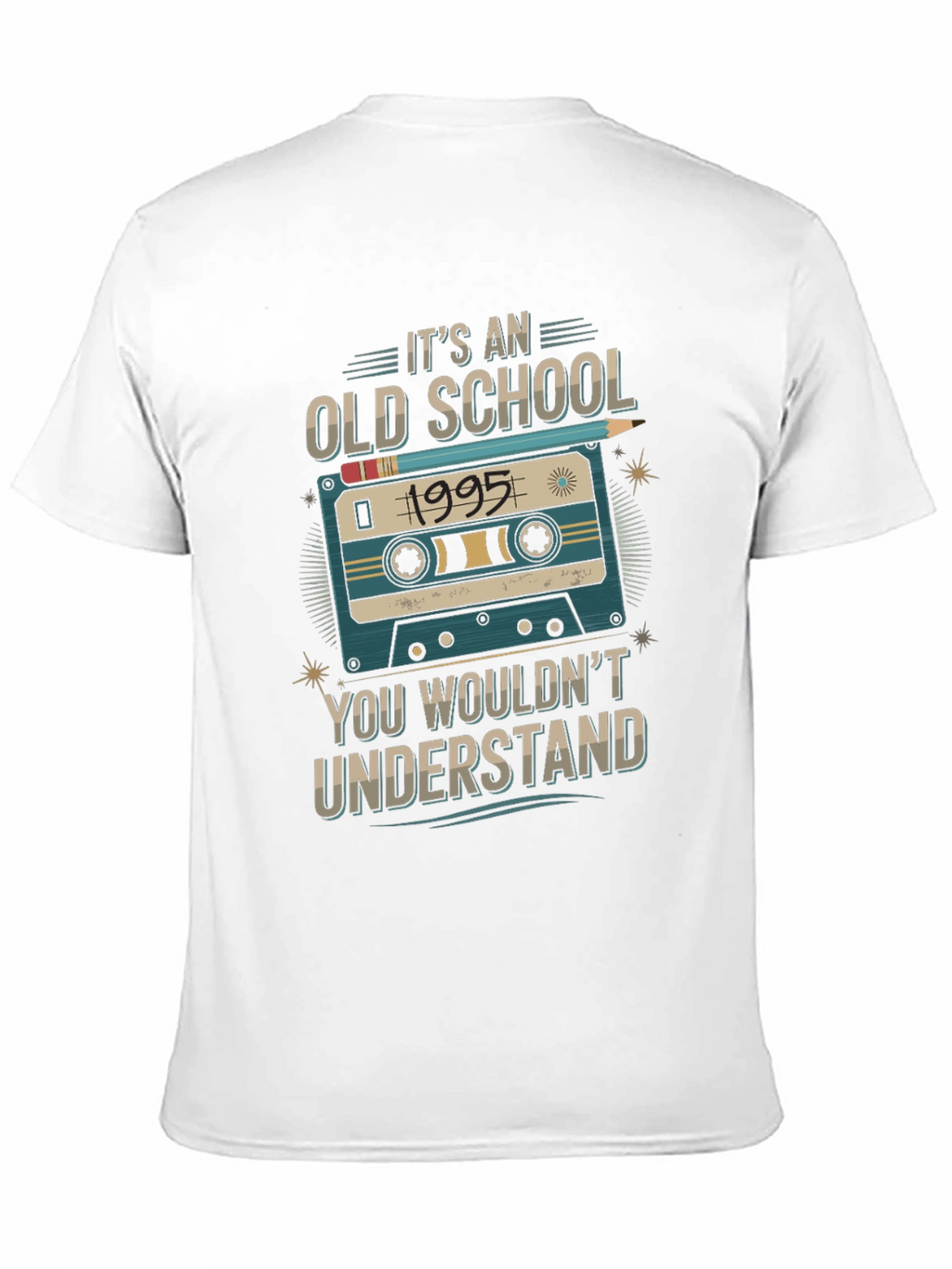 Old School 1995 Cassette Tape T-Shirt