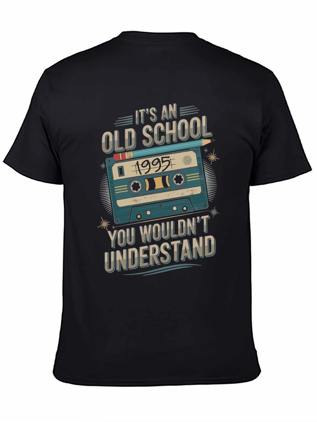 Old School 1995 Cassette Tape T-Shirt