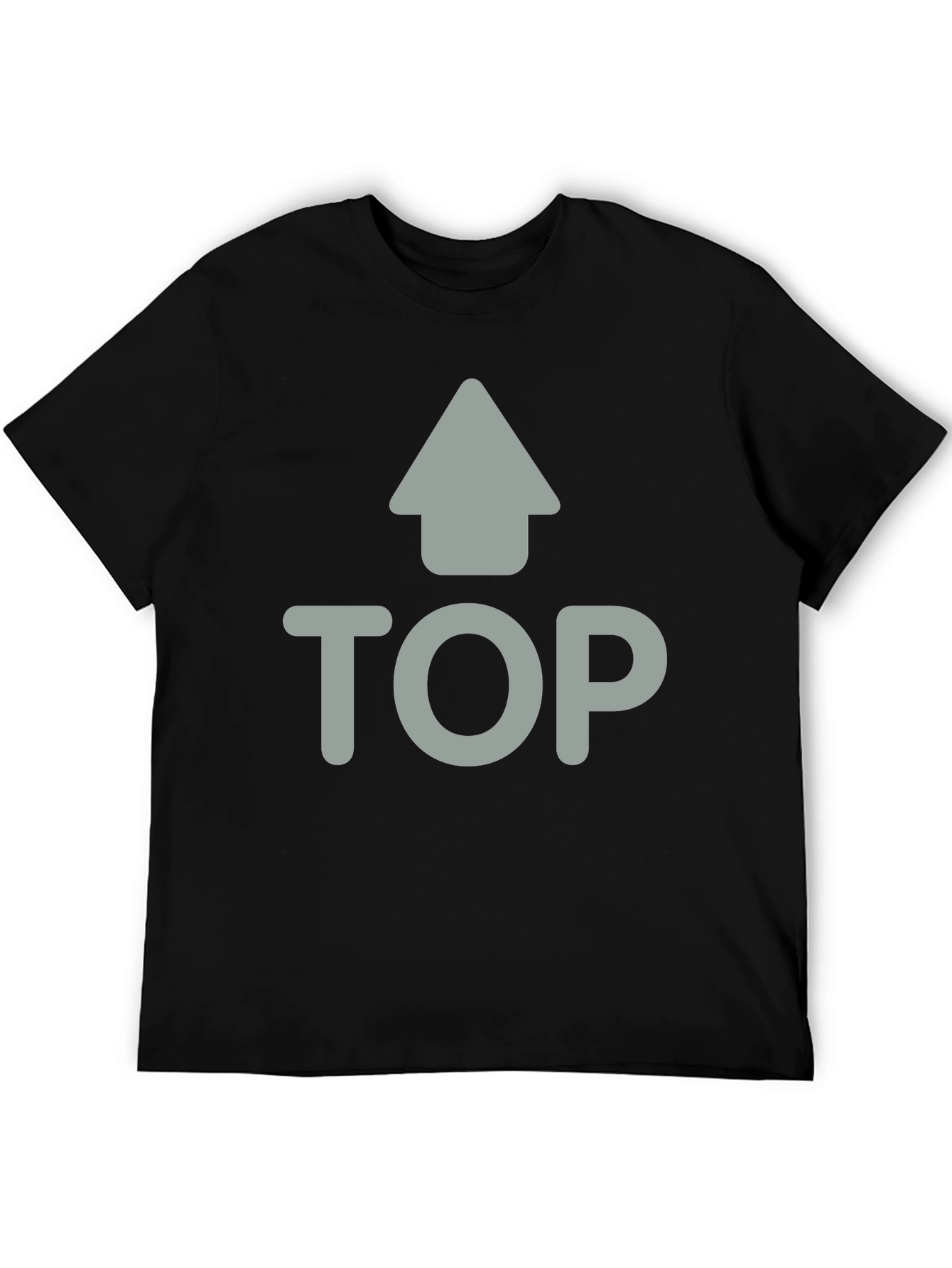 Black T-Shirt - Top Design