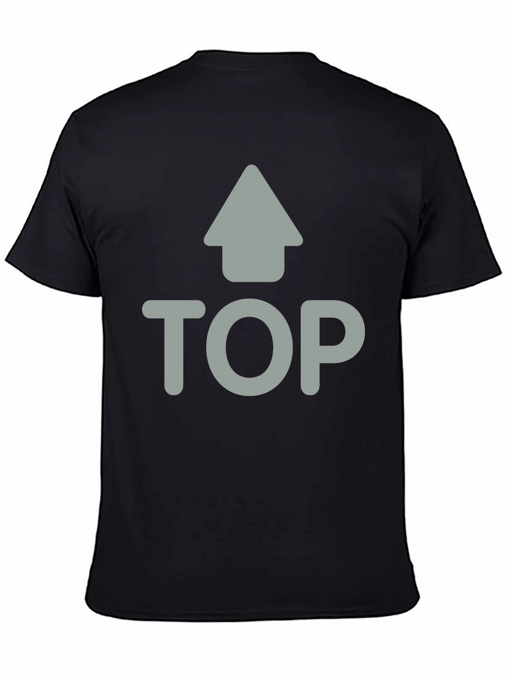 Black T-Shirt - Top Design