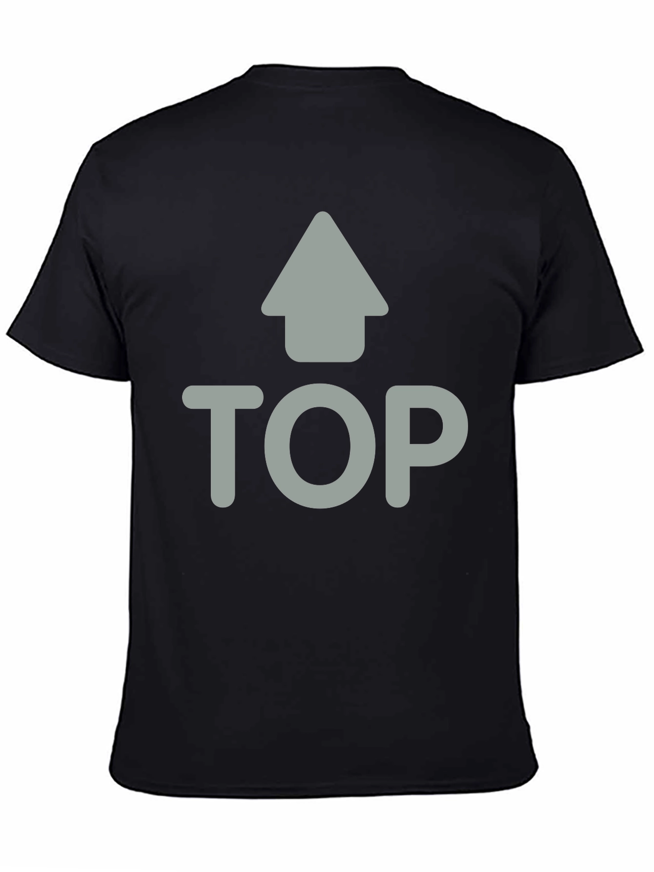 Black T-Shirt - Top Design