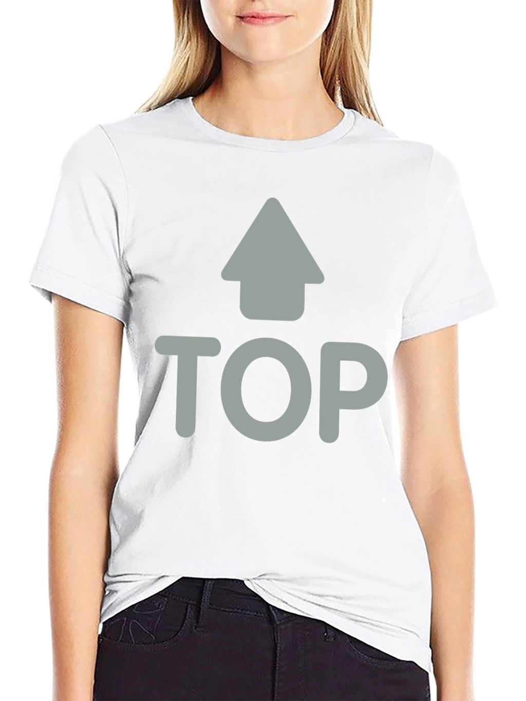 Black T-Shirt - Top Design