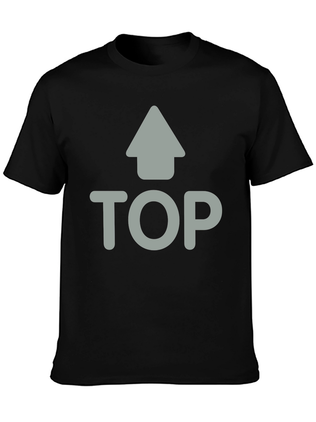 Black T-Shirt - Top Design