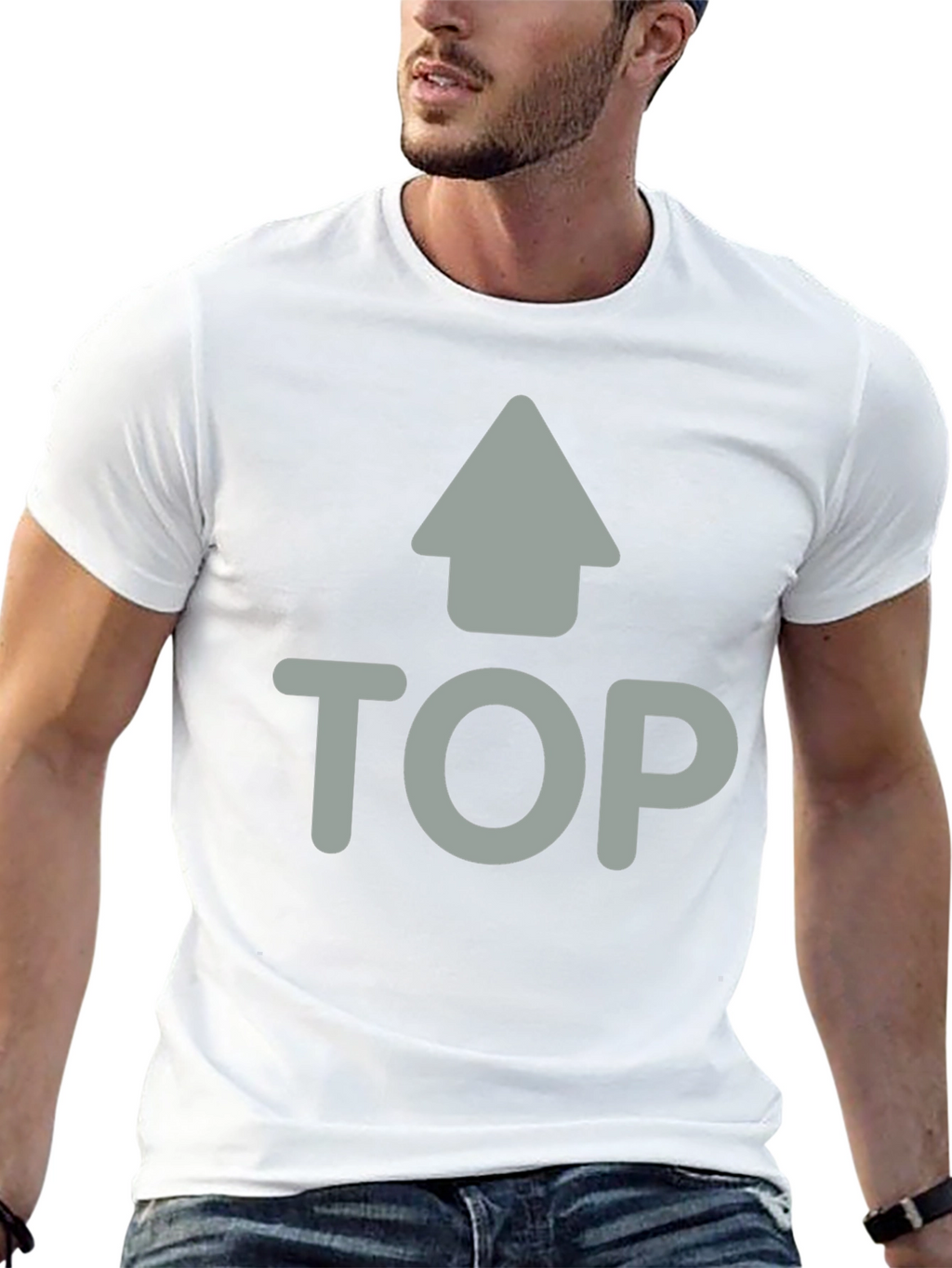 Black T-Shirt - Top Design
