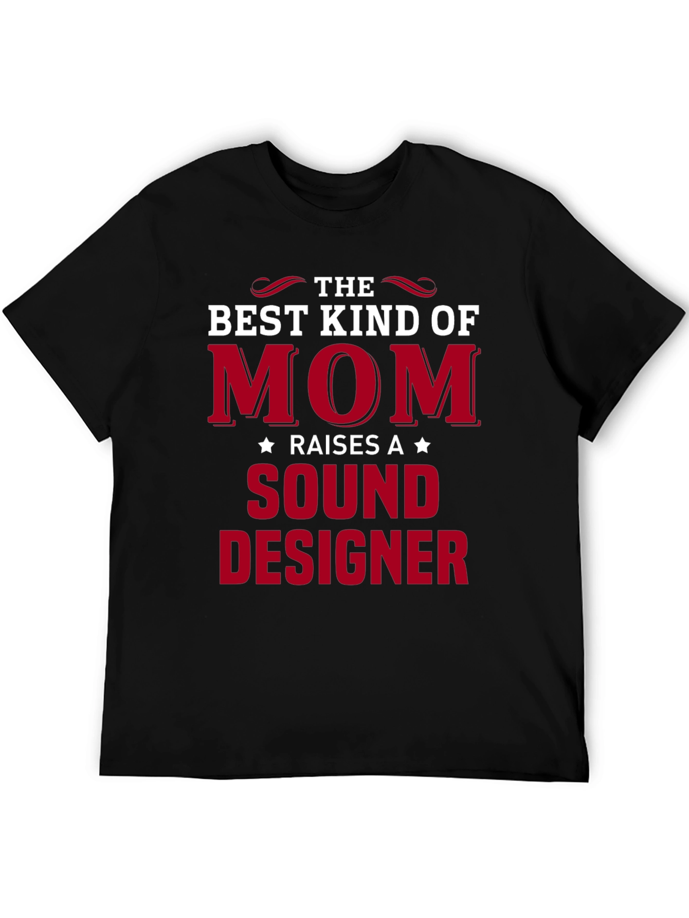 Best Kind of Mom Sound Designer Graphic T-Shirt