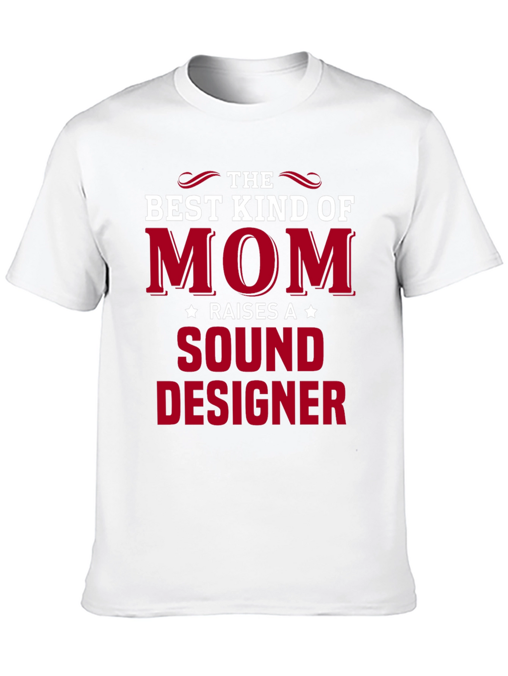 Best Kind of Mom Sound Designer Graphic T-Shirt