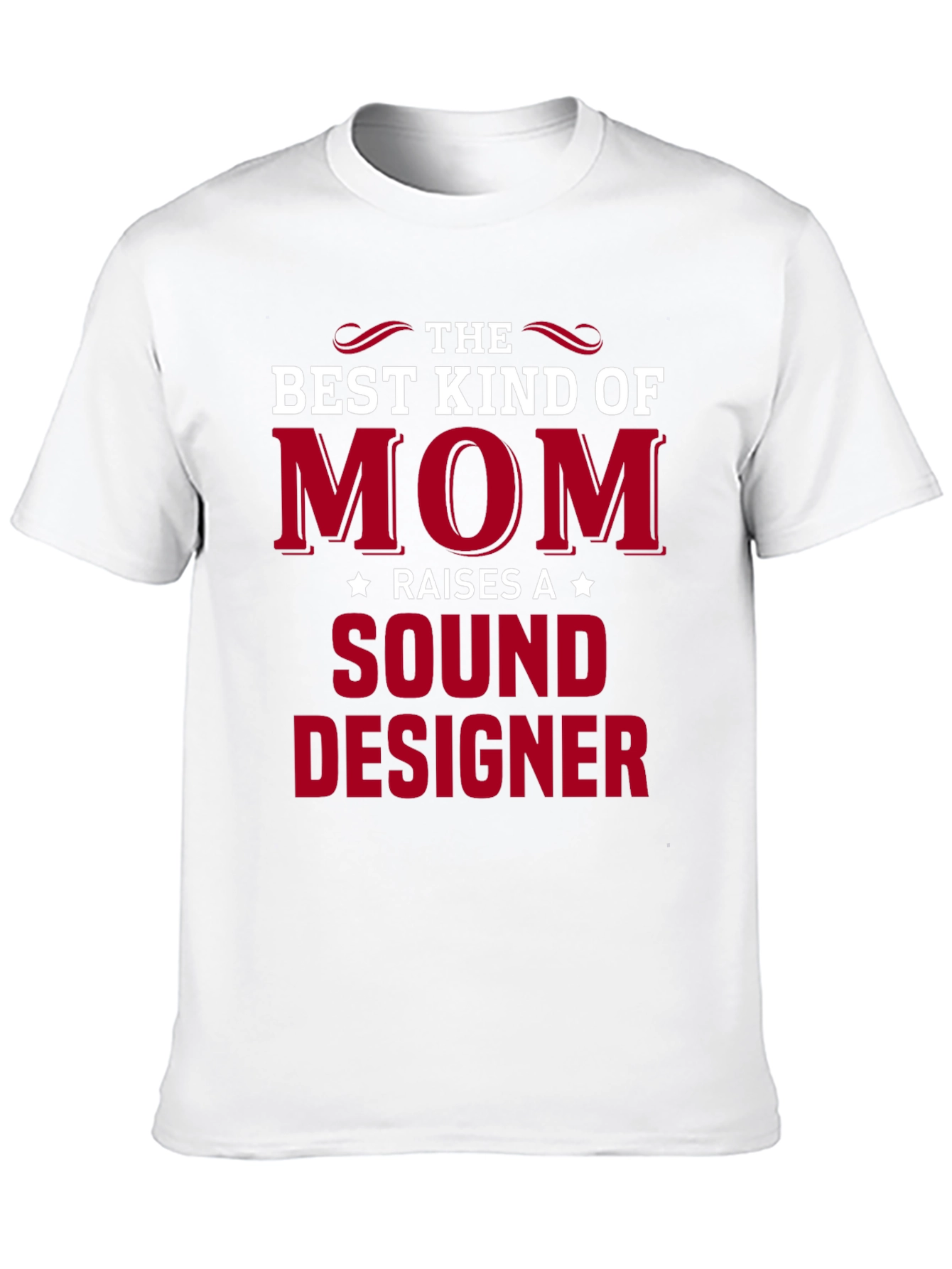 Best Kind of Mom Sound Designer Graphic T-Shirt