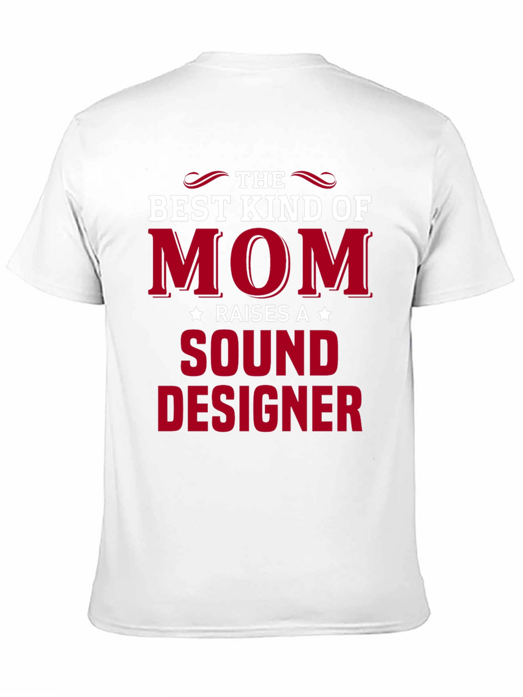Best Kind of Mom Sound Designer Graphic T-Shirt