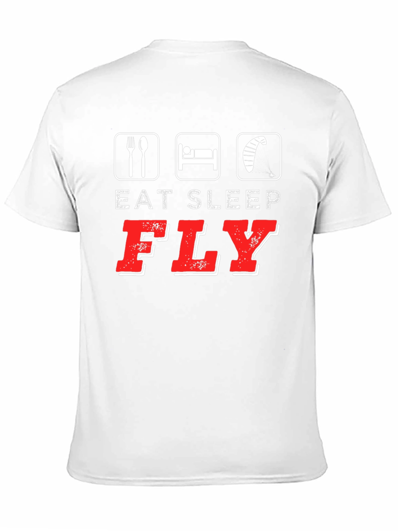 Eat Sleep Fly T-Shirt | Kitesurfing Tee