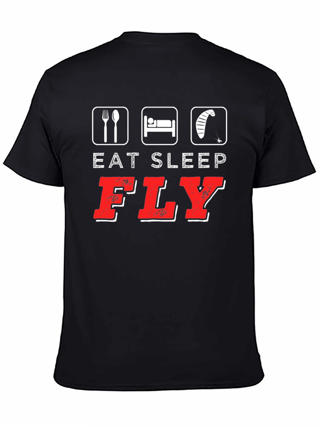 Eat Sleep Fly T-Shirt | Kitesurfing Tee