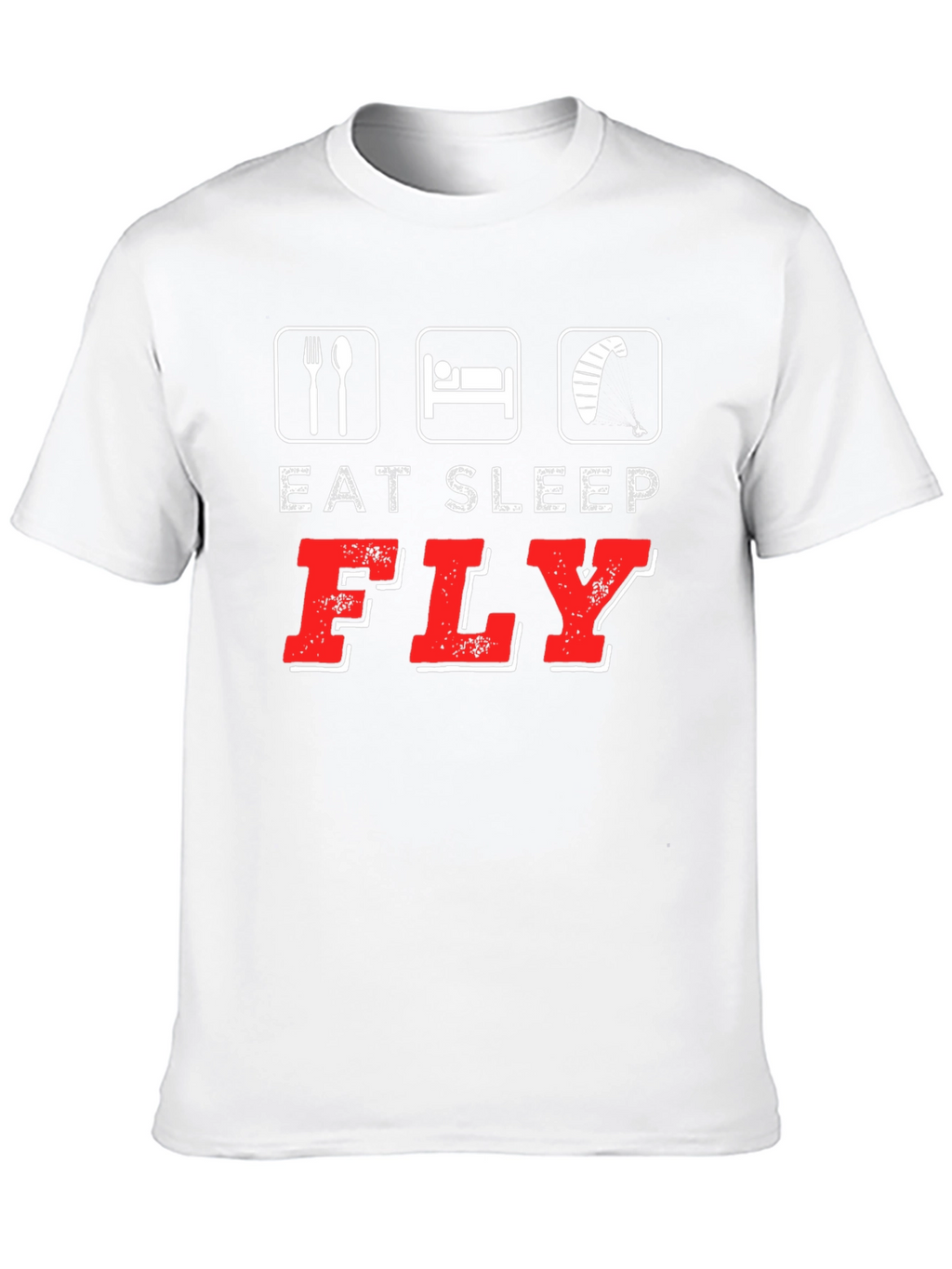 Eat Sleep Fly T-Shirt | Kitesurfing Tee