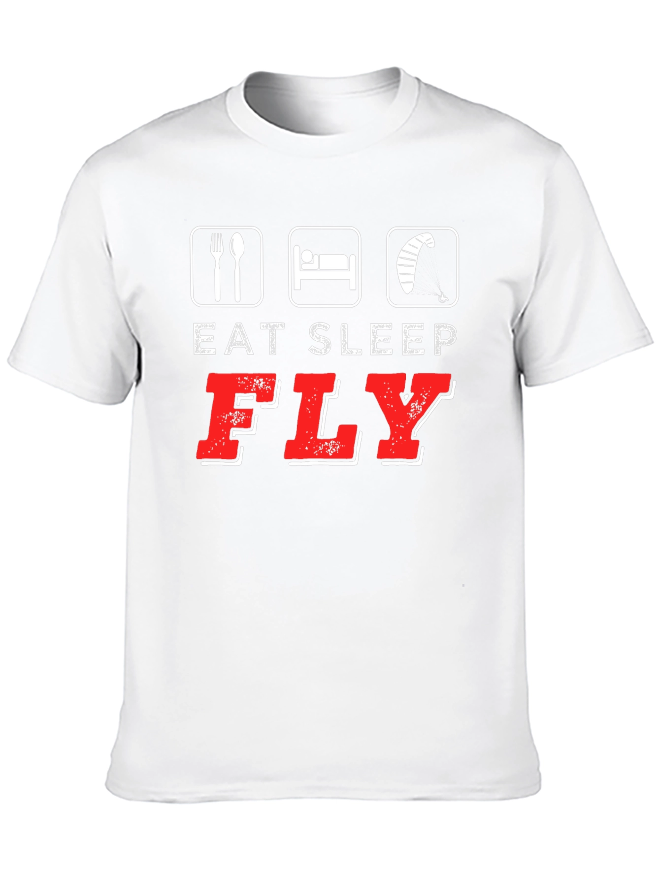 Eat Sleep Fly T-Shirt | Kitesurfing Tee