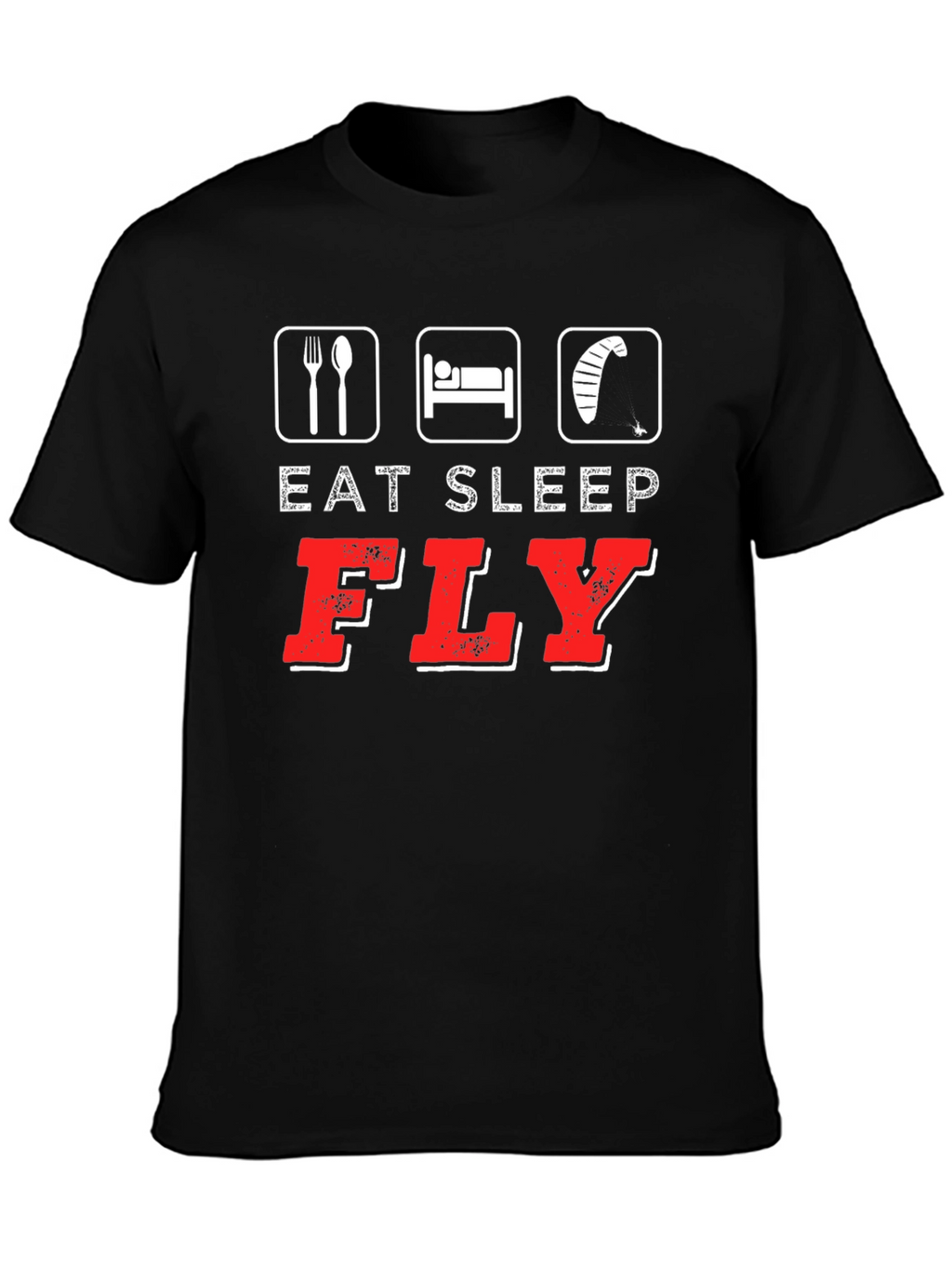 Eat Sleep Fly T-Shirt | Kitesurfing Tee