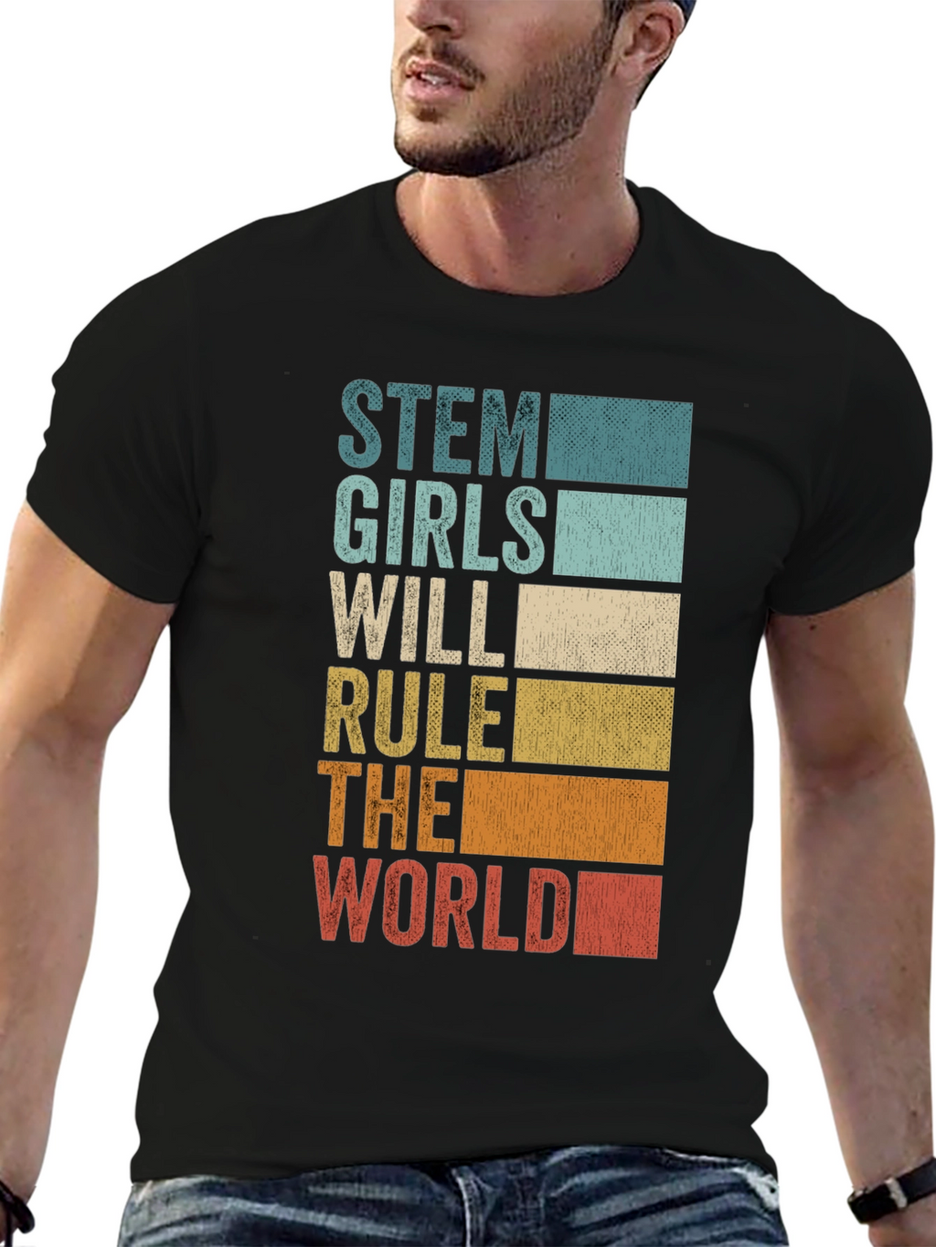 STEM Girls Will Rule The World T-Shirt