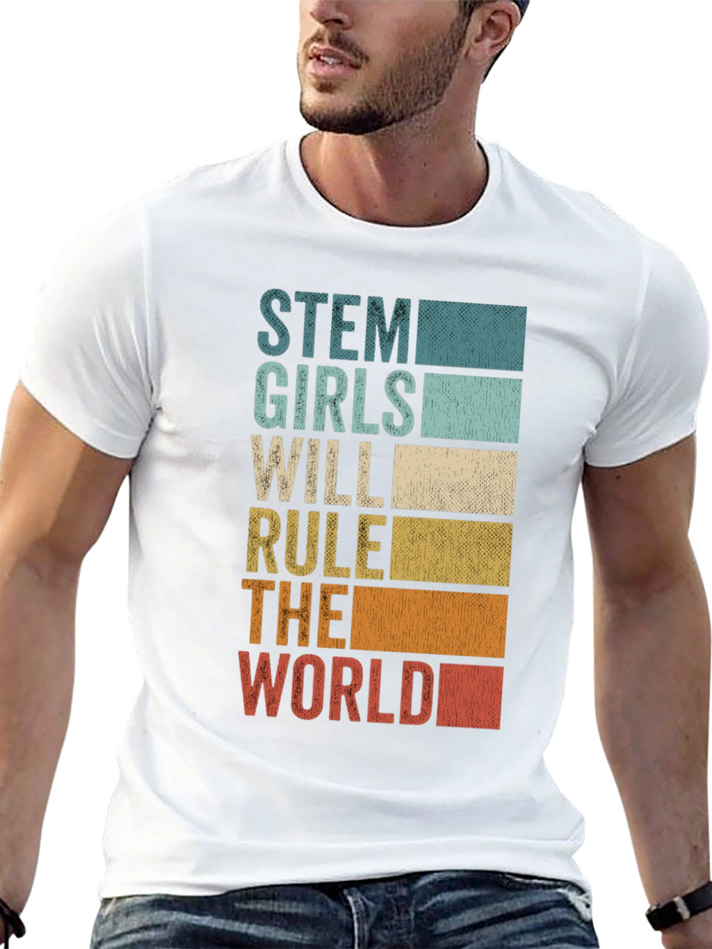 STEM Girls Will Rule The World T-Shirt