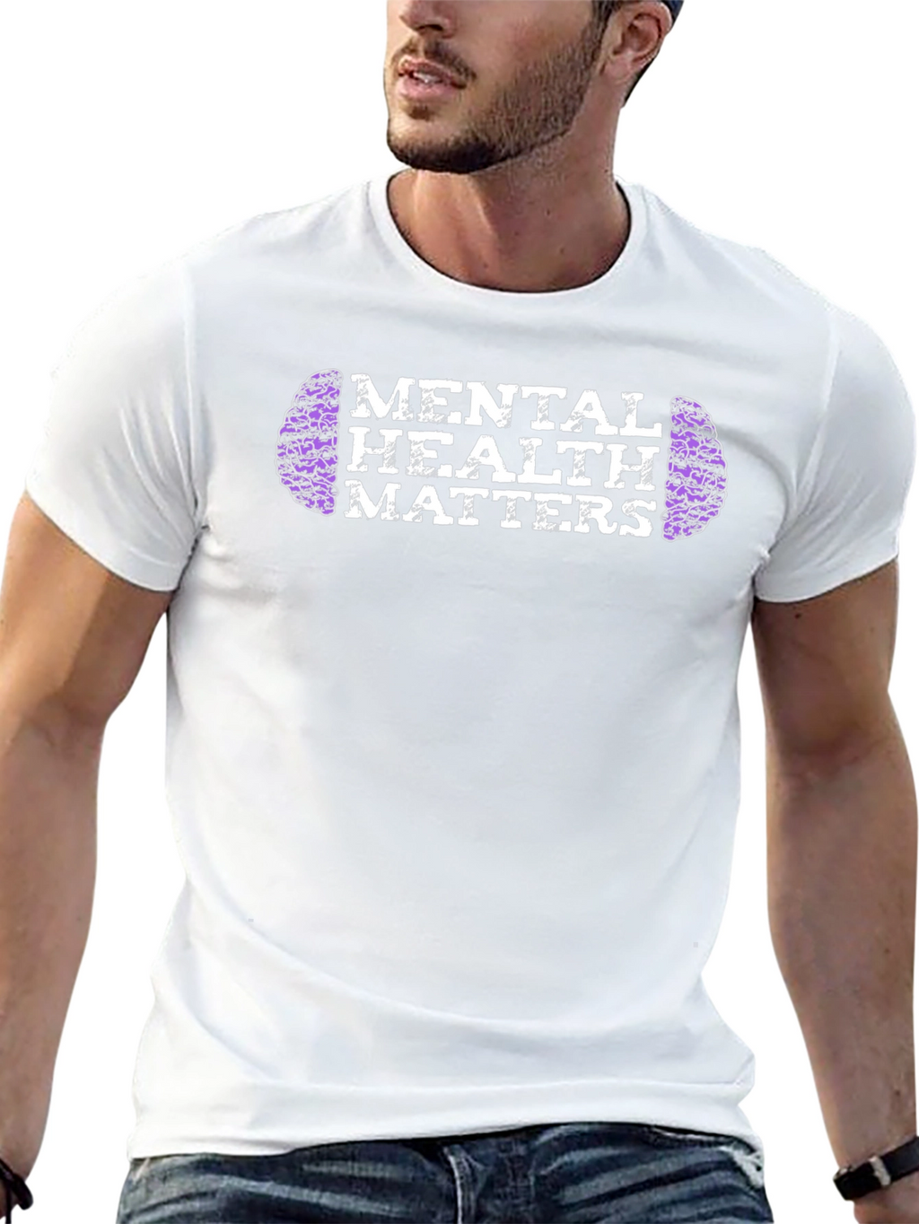 Mental Health Matters Graphic Tee - Black