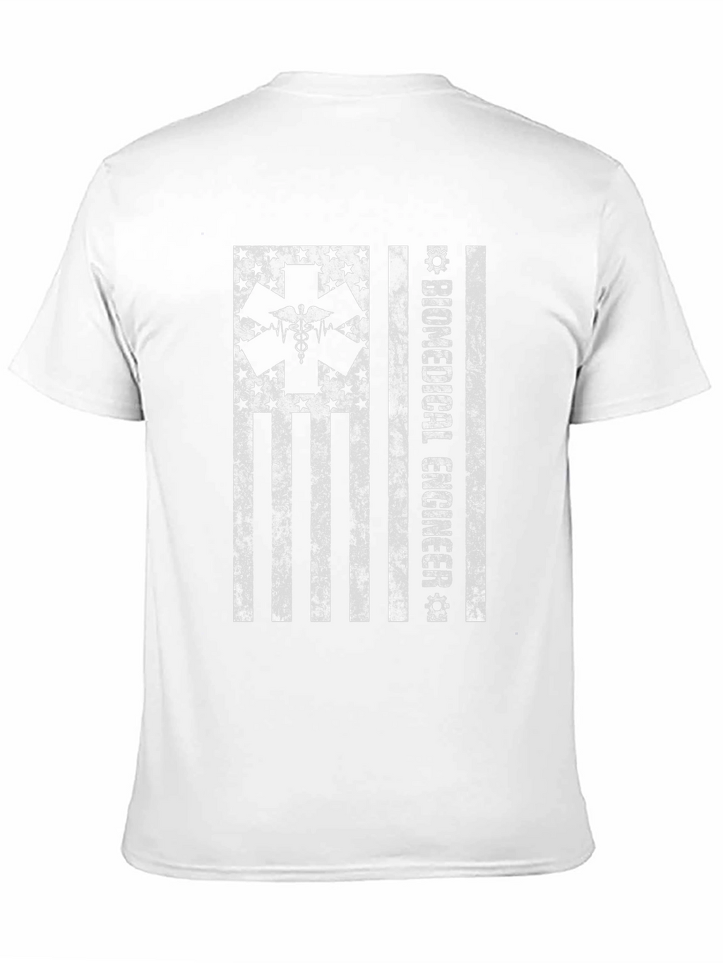 Biomedical Engineer American Flag Graphic T-Shirt