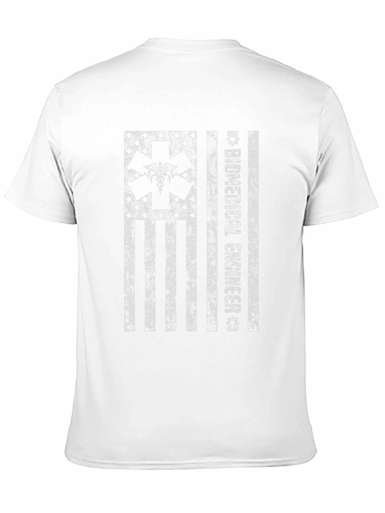 Biomedical Engineer American Flag Graphic T-Shirt