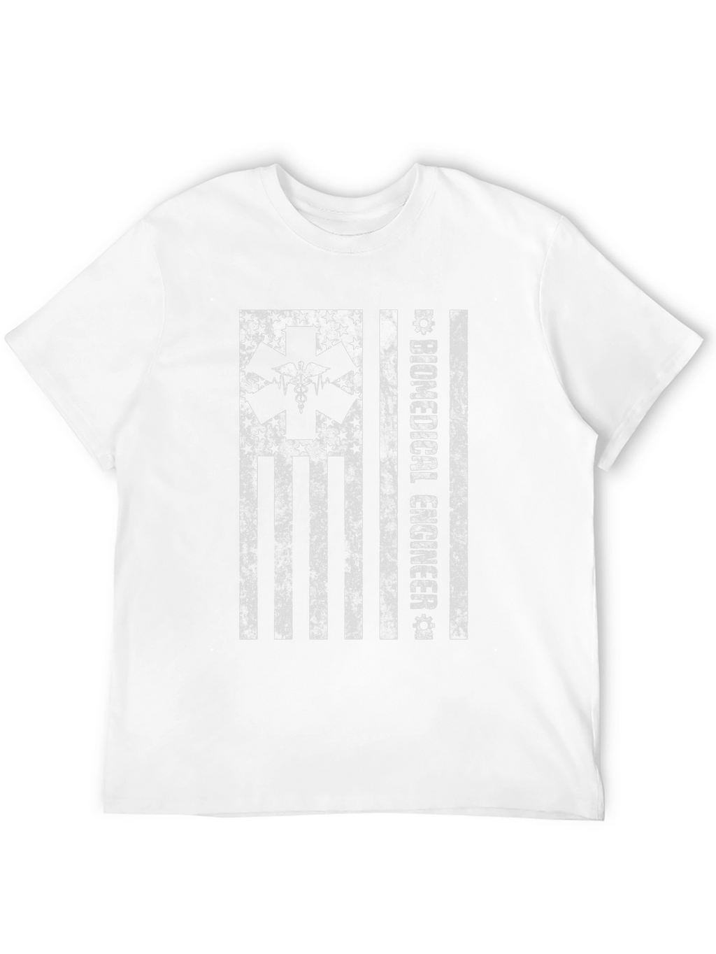 Biomedical Engineer American Flag Graphic T-Shirt