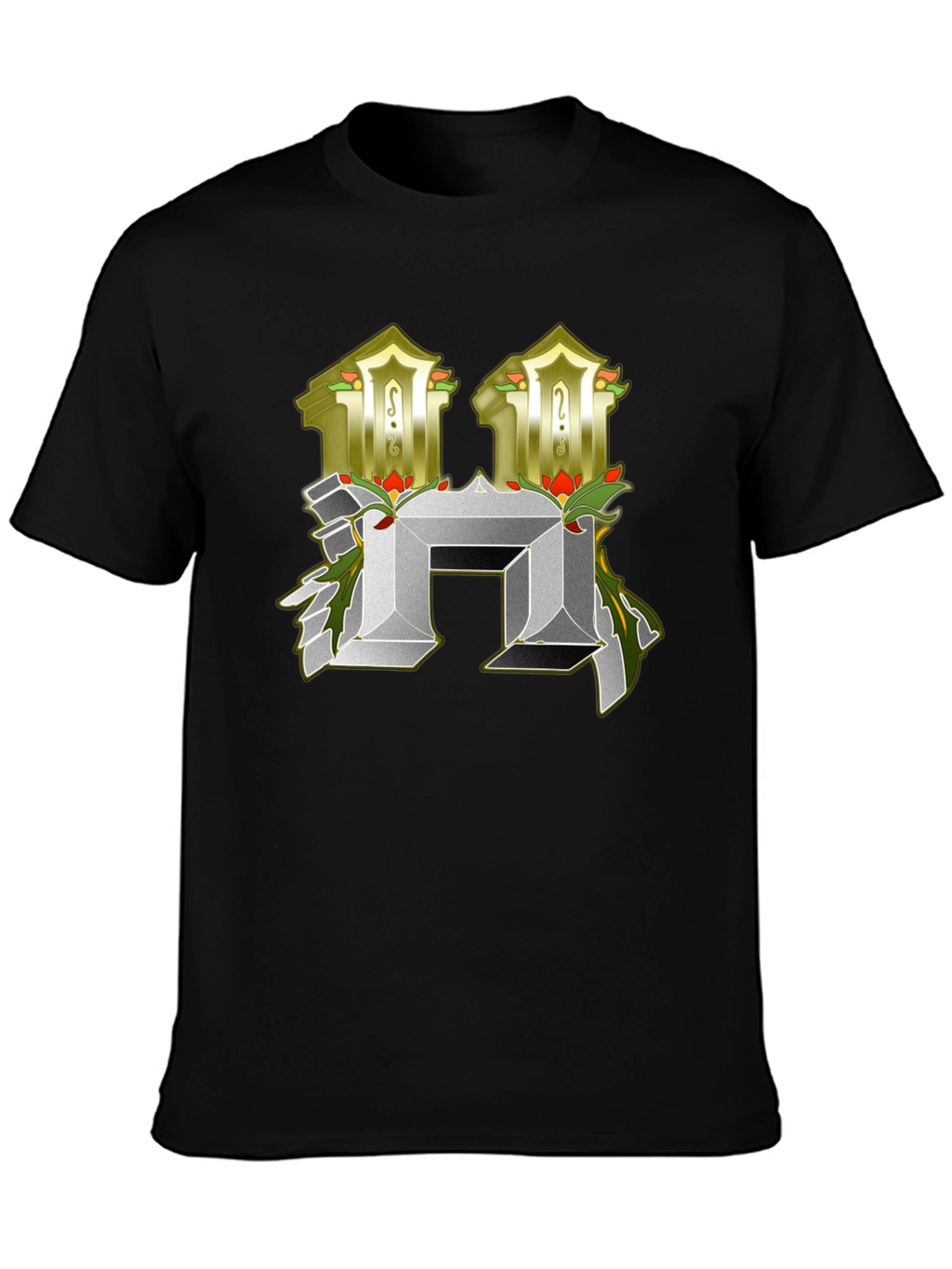Abstract H Letter T-Shirt