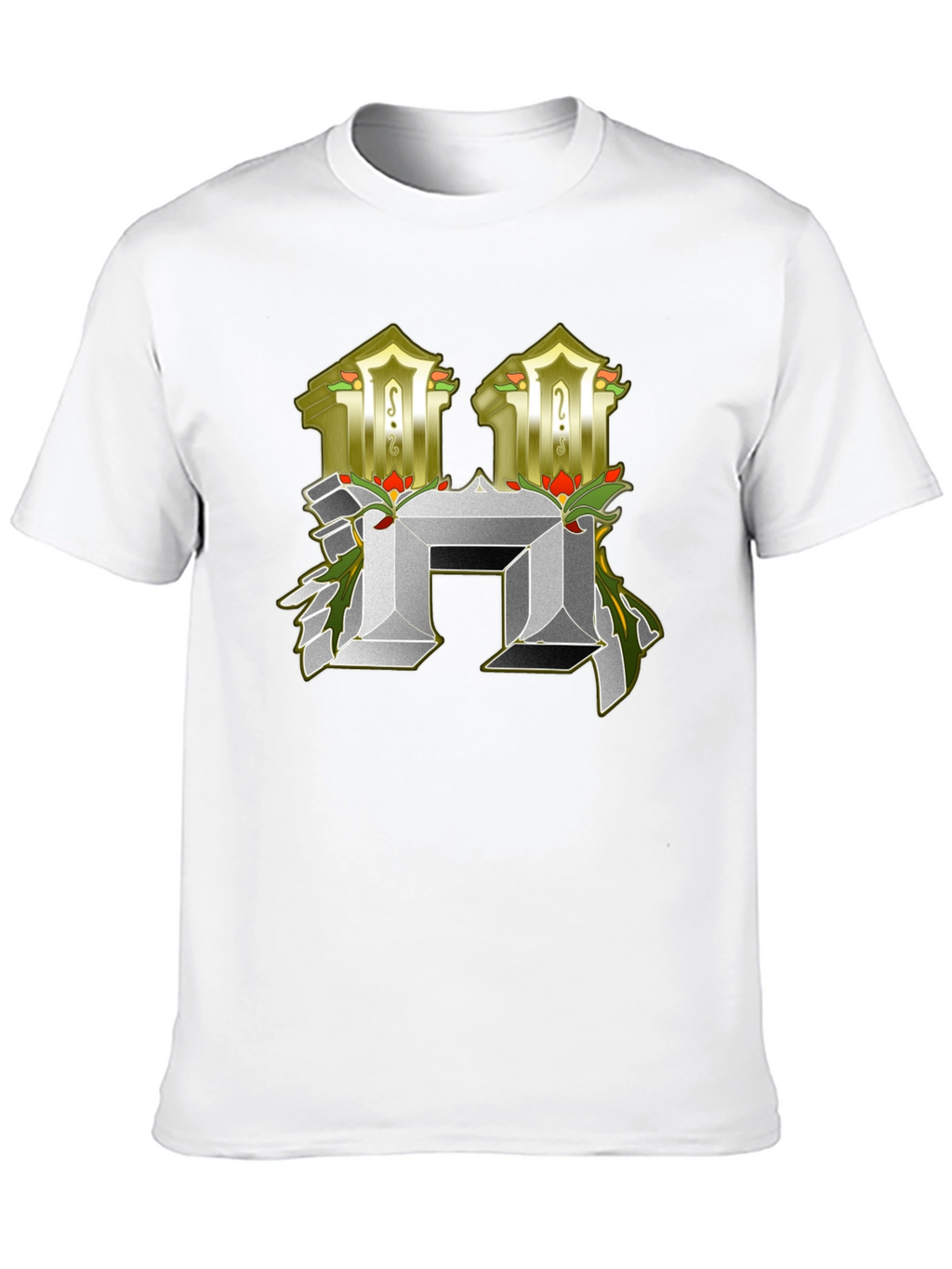 Abstract H Letter T-Shirt