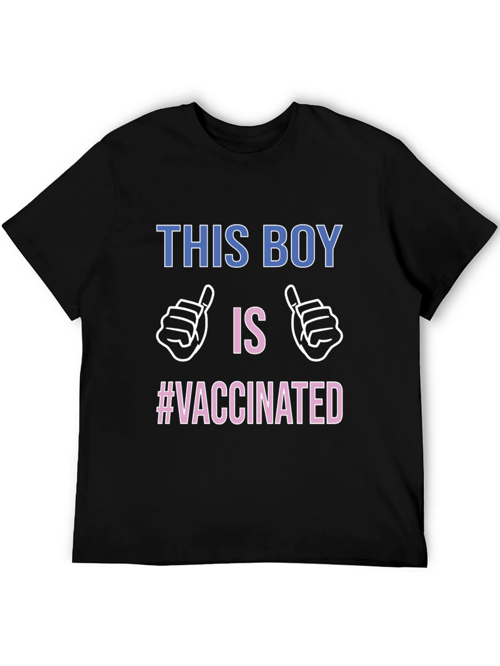 Vaccinated Boy T-Shirt - Support Vaccination