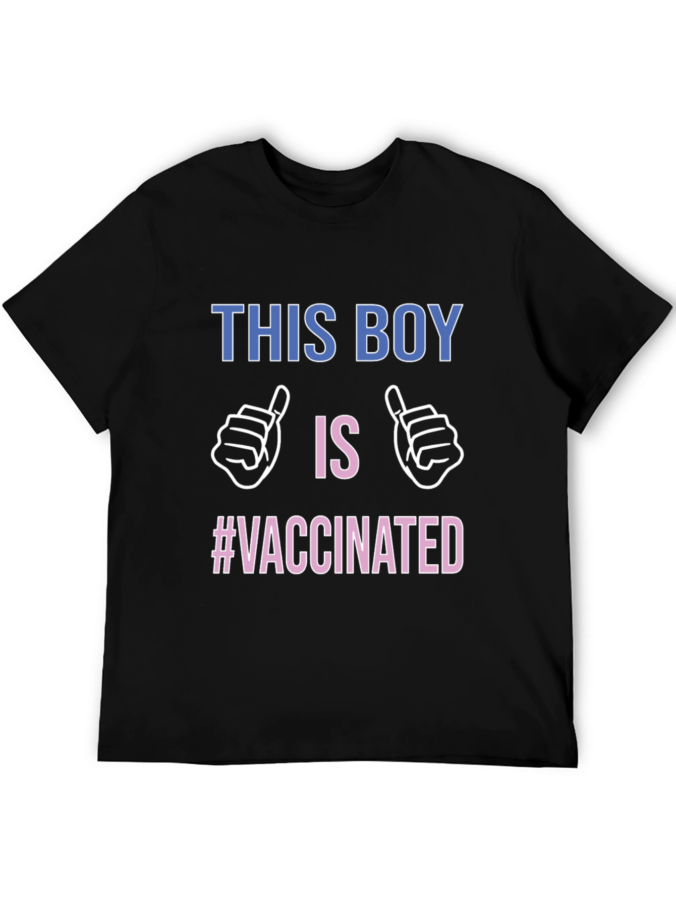 Vaccinated Boy T-Shirt - Support Vaccination