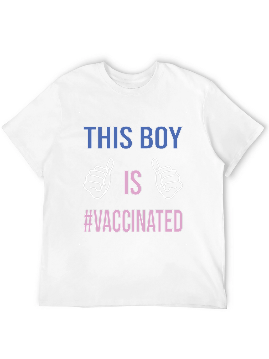 Vaccinated Boy T-Shirt - Support Vaccination