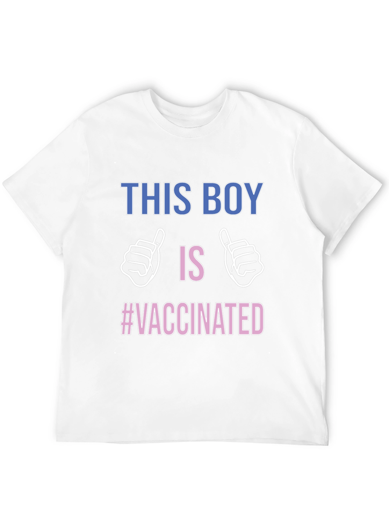Vaccinated Boy T-Shirt - Support Vaccination