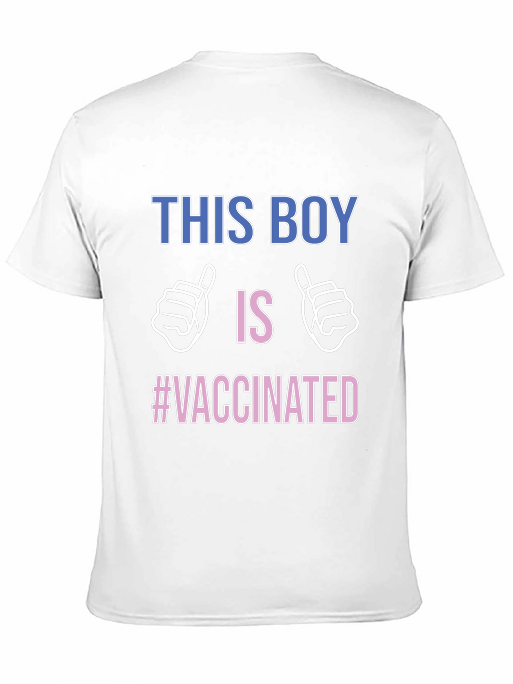 Vaccinated Boy T-Shirt - Support Vaccination