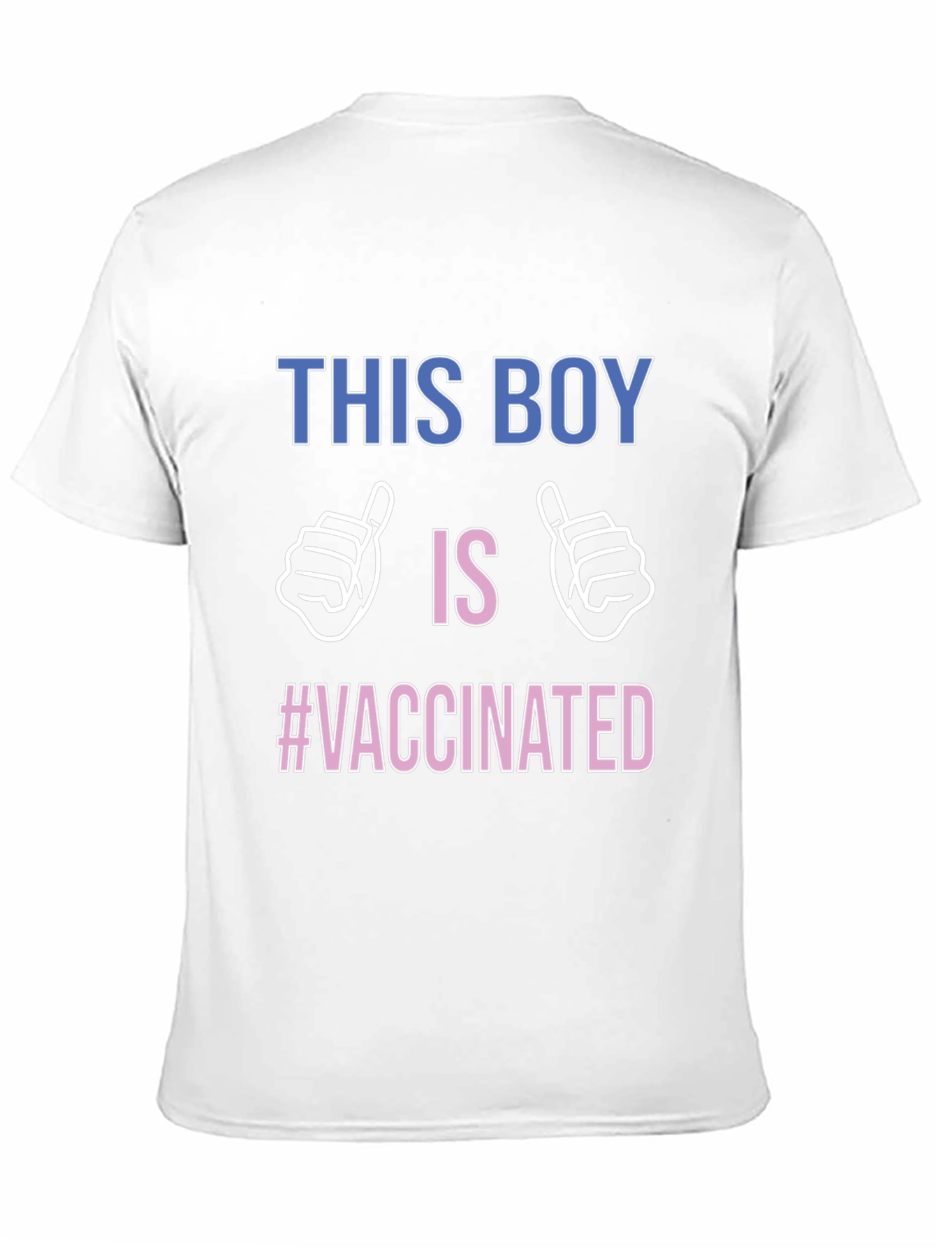 Vaccinated Boy T-Shirt - Support Vaccination