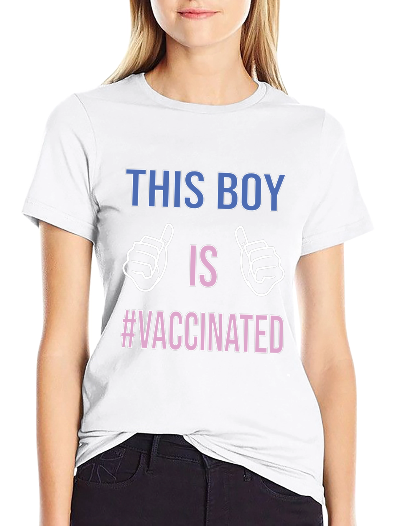 Vaccinated Boy T-Shirt - Support Vaccination