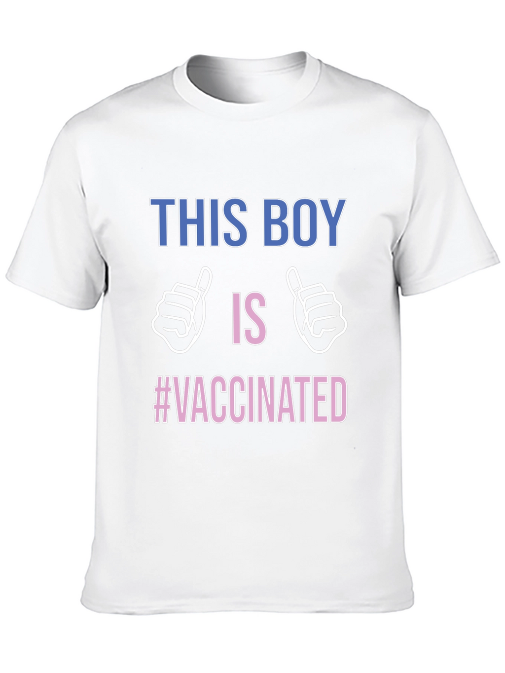 Vaccinated Boy T-Shirt - Support Vaccination