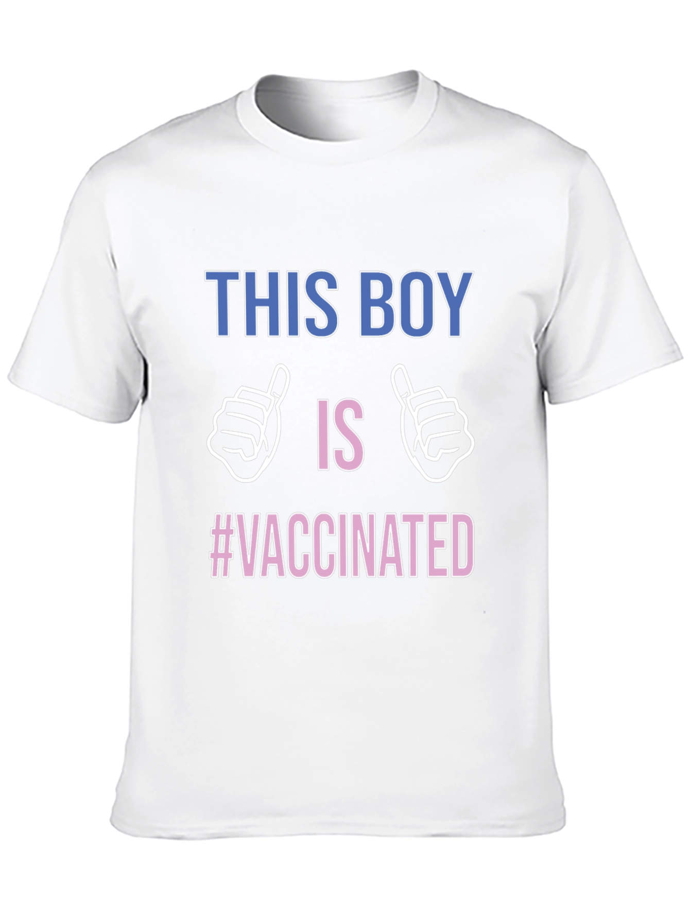Vaccinated Boy T-Shirt - Support Vaccination