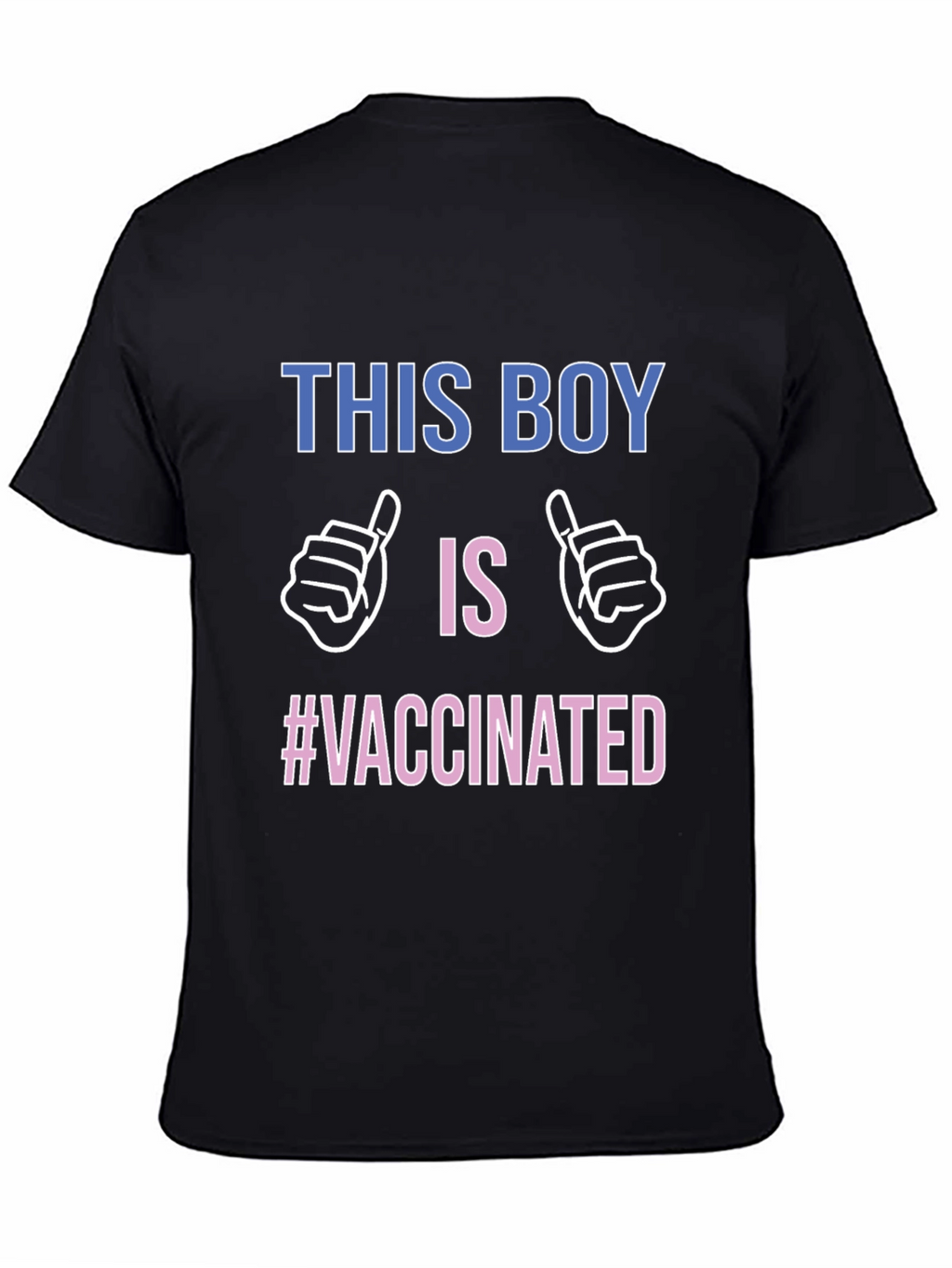 Vaccinated Boy T-Shirt - Support Vaccination